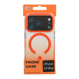 iPhone 17 Pro Skal Korrugerad MagSafe Orange
