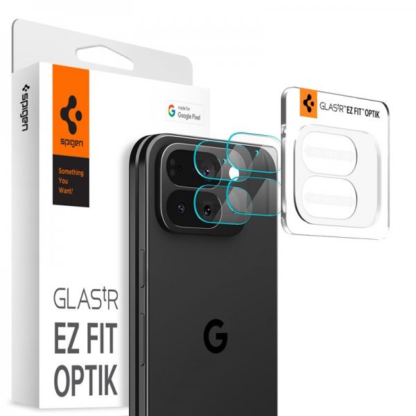 Spigen Google Pixel 10 Pro Fold Kameraskydd Glas.tR EZ Fit Optik 2-pack