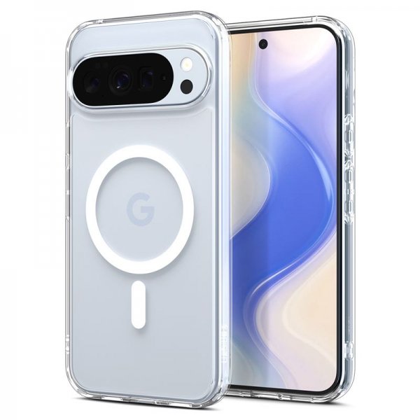Spigen Google Pixel 10 Pro XL Skal Ultra Hybrid MagFit Clear White