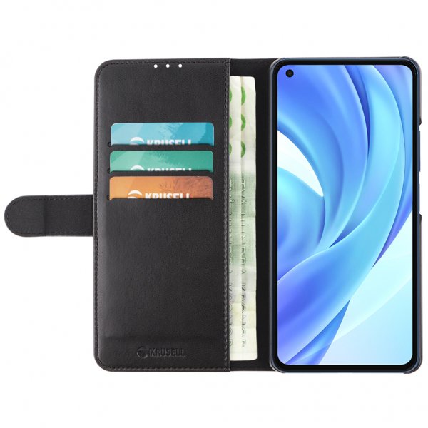 Krusell Xiaomi Mi 11 Lite Fodral PhoneWallet Svart