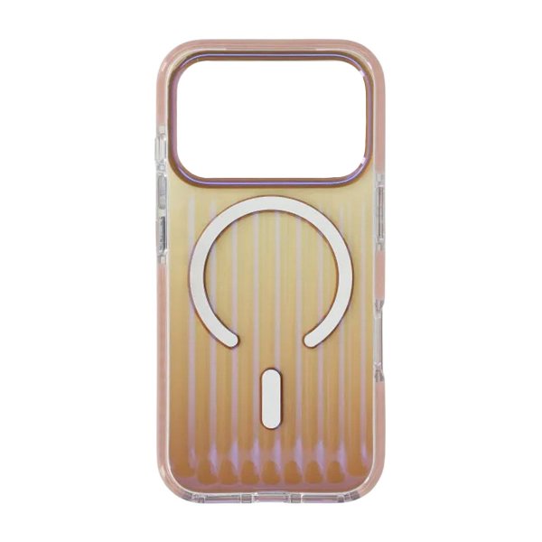 iPhone 17 Pro Max Skal Korrugerad MagSafe Guld