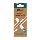 Vivanco Trådade Hörlurar Stereo Earphones 3.5mm Vit