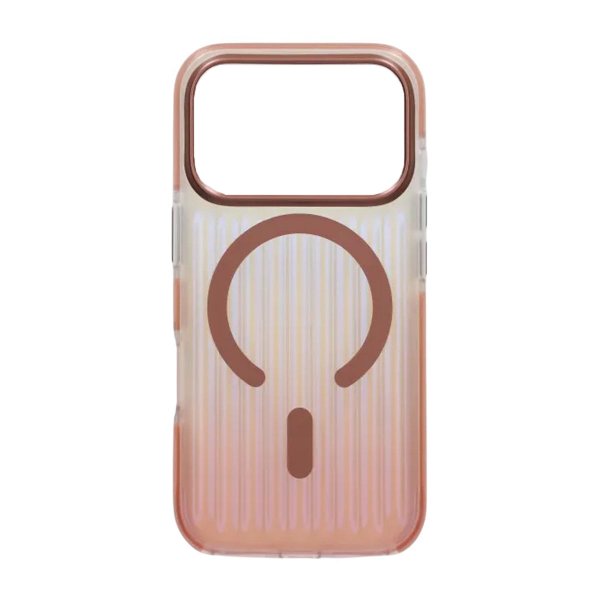 iPhone 17 Pro Max Skal Korrugerad MagSafe Roseguld