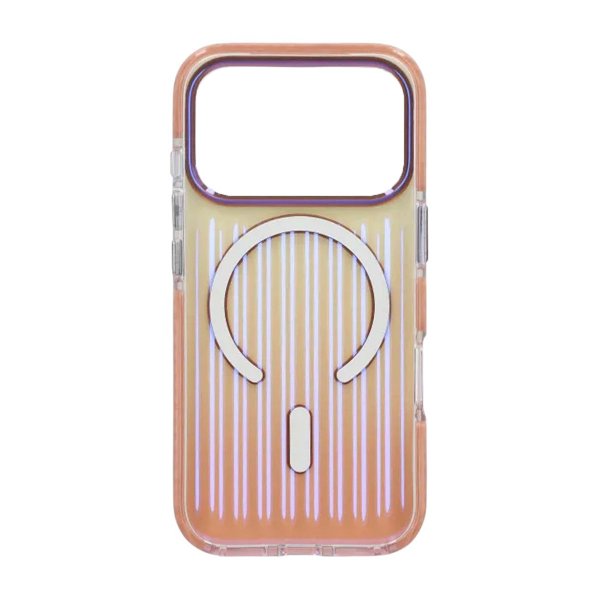 iPhone 17 Pro Skal Korrugerad MagSafe Roseguld