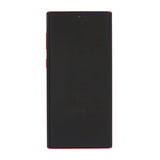 Samsung Galaxy Note 10 Skärm med LCD Display - Röd