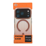 iPhone 17 Pro Max Skal Korrugerad MagSafe Roseguld