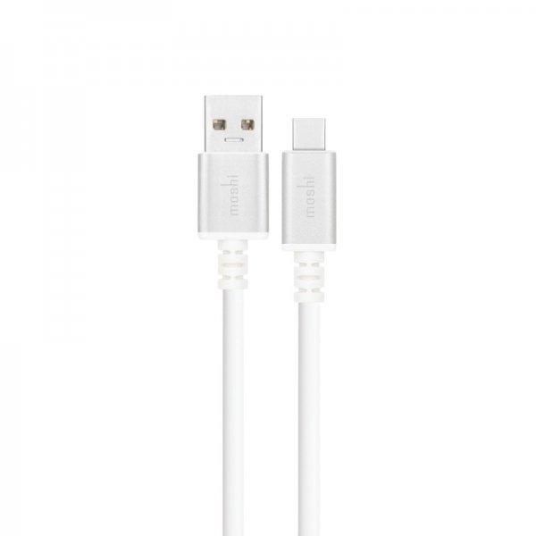 Moshi Kabel USB-A Till USB-C 1m Vit