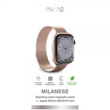Puro Apple Watch 38/40/41/42mm Armband Milanese Rose