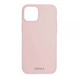 Onsala iPhone 13 Mini Skal Silikon Sand Pink