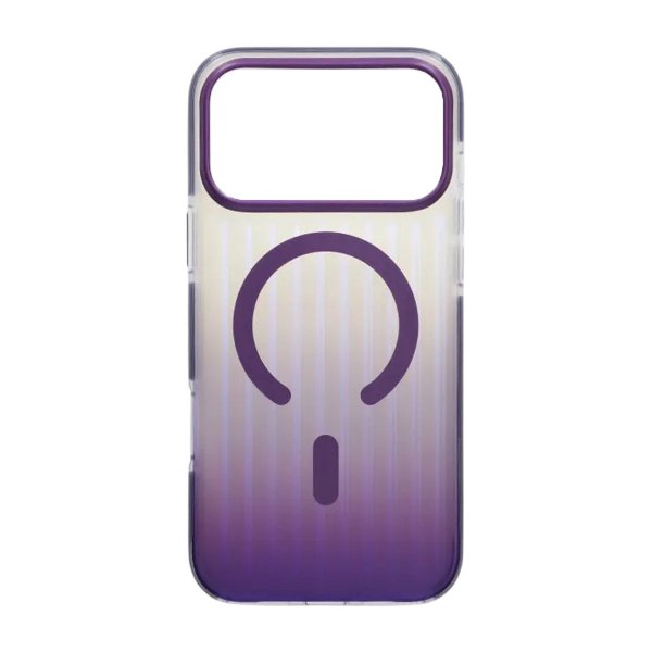 iPhone 17 Pro Max Skal Korrugerad MagSafe Lila