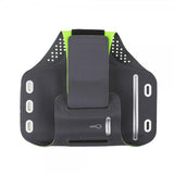 Gear Sportarmband Premium Medium 5.5" Grå/Gul