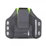 Gear Sportarmband Premium Small 5" Grå/Gul