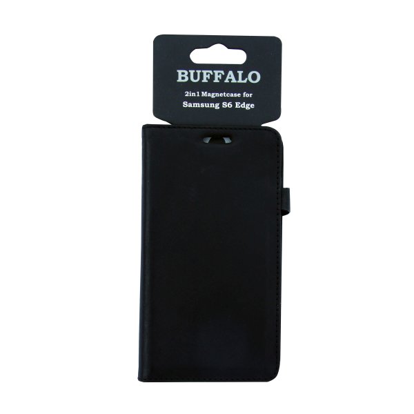 Buffalo Samsung Galaxy S6 Edge Fodral 2in1 Magnet Case Svart