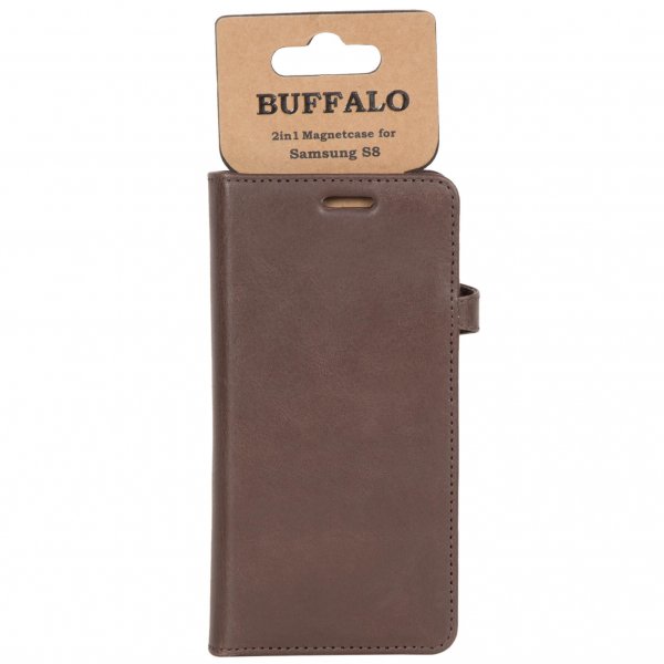 Buffalo Samsung Galaxy S8 Fodral 2in1 Magnet Case Brun