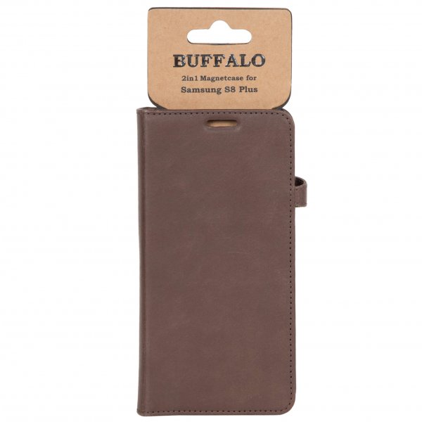 Buffalo Samsung Galaxy S8 Plus Fodral 2in1 Magnet Case Brun