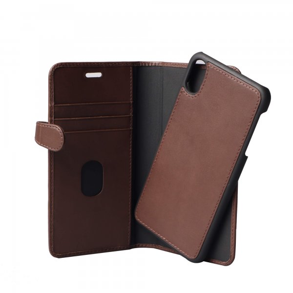 Buffalo iPhone Xs Max Fodral 2in1 Magnet Case Brun