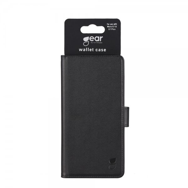Gear Motorola Moto G7/Moto G7 Plus Fodral 3 Kortfack Svart