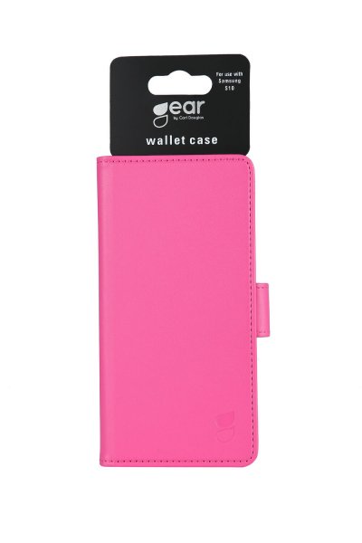 Gear Samsung Galaxy S10 Fodral 3 Kortfack Rosa
