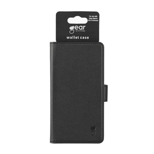 Gear Sony Xperia XZ2 Premium Fodral 3 Kortfack Svart