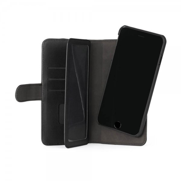Gear iPhone 6/6S Plus/iPhone 7 Plus/iPhone 8 Plus Fodral 7 Kortfack Löstagbart Skal Svart