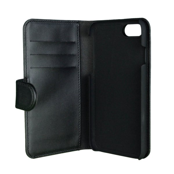 Gear iPhone 6/6S Plus/iPhone 7 Plus/iPhone 8 Plus Fodral 3 Kortfack Löstagbart Skal Svart