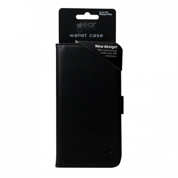Gear iPhone 6/6S Plus Fodral 7 Kortfack Svart