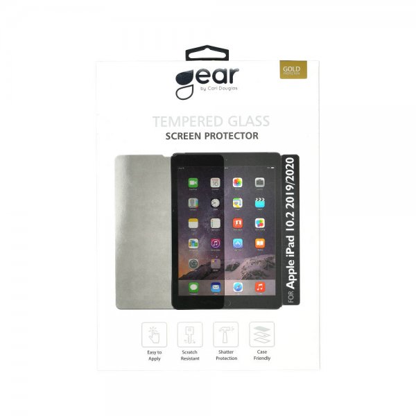 Gear iPad 10.2 (gen 7/8/9) Skärmskydd Härdat Glas 2.5D