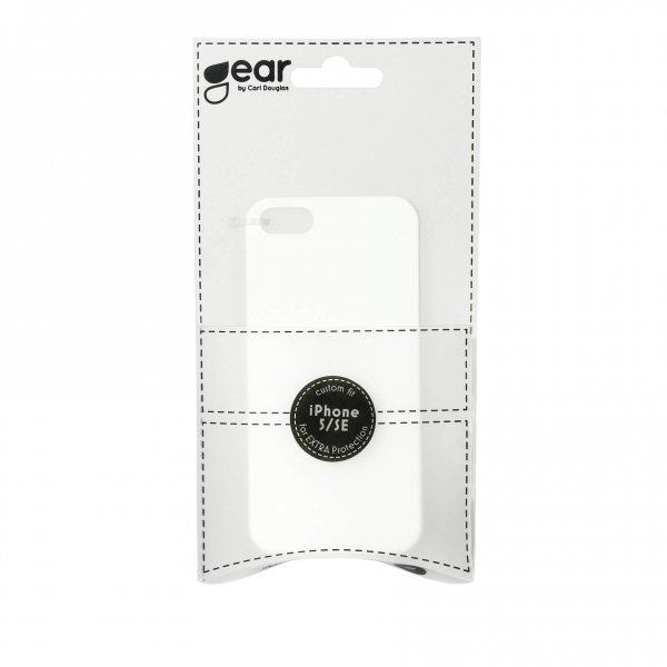 Gear iPhone 5/5S/SE 2016 Skal Hårdplast Vit