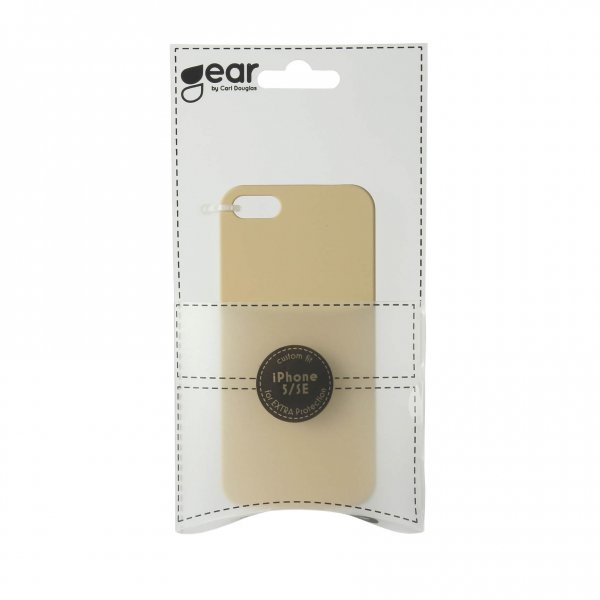 Gear iPhone 5/5S/SE 2016 Skal Hårdplast Beige