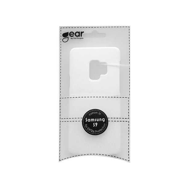 Gear Samsung Galaxy S9 Skal Hårdplast Vit