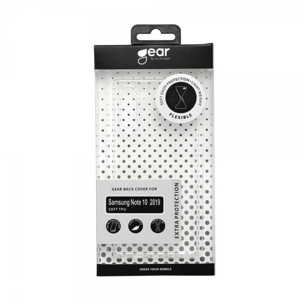 Gear Samsung Galaxy Note 10 Skal TPU Transparent