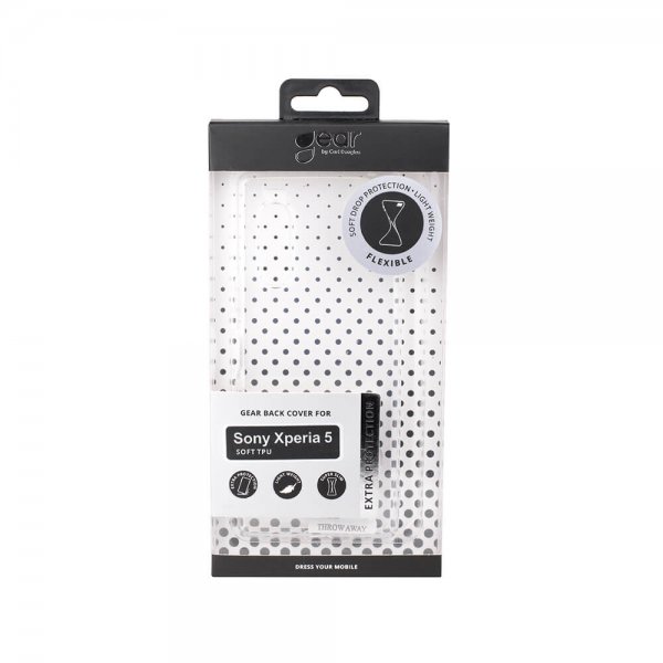 Gear Sony Xperia 5 Skal TPU Transparent