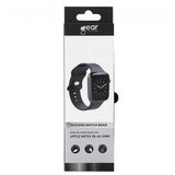 Gear Apple Watch 38/40/41/42mm Armband Silikon Svart