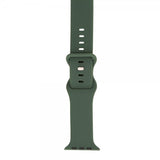 Gear Apple Watch 38/40/41/42mm Armband Silikon Olivgrön