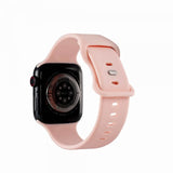 Gear Apple Watch 44/45/46mm/Apple Watch Ultra Armband Silikon Rosa