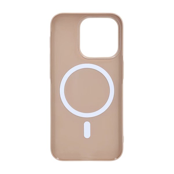 iPhone 15 Pro Skal TPU MagSafe Blank Guld