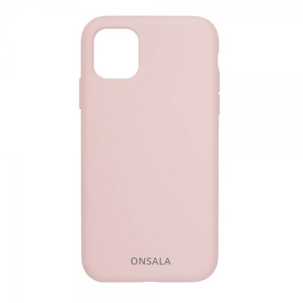 Onsala iPhone 11 Pro Max Skal Silikon Sand Pink