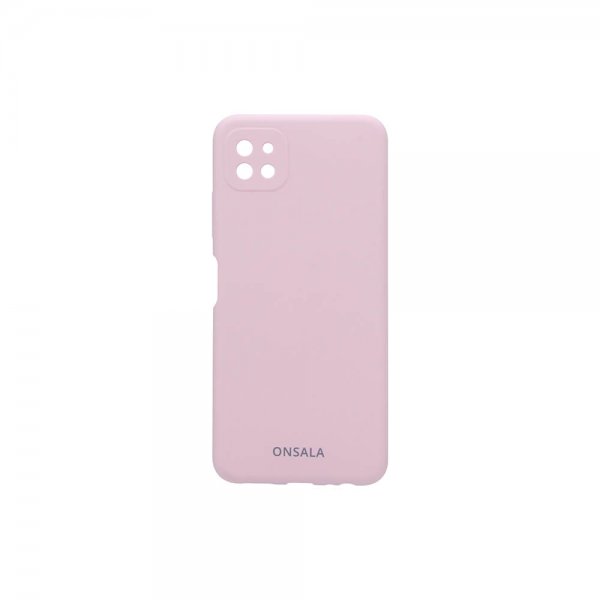 Onsala Samsung Galaxy A02s Skal Silikon Sand Pink