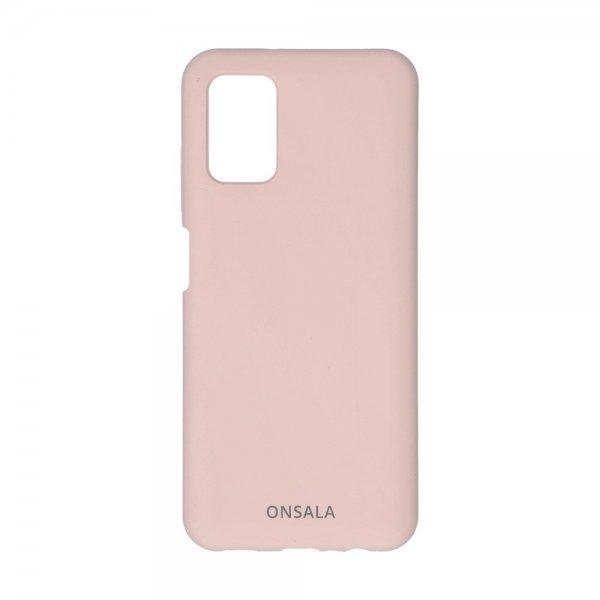 Onsala Samsung Galaxy A03s Skal Silikon Sand Pink