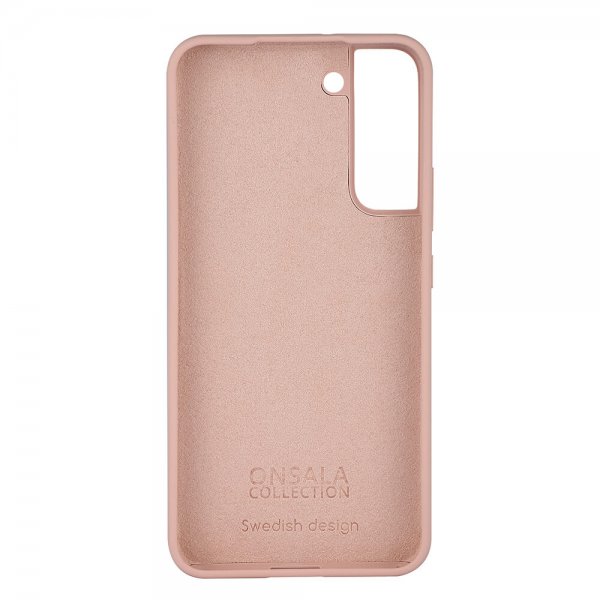 Onsala Samsung Galaxy S22 Plus Skal Silikon Sand Pink