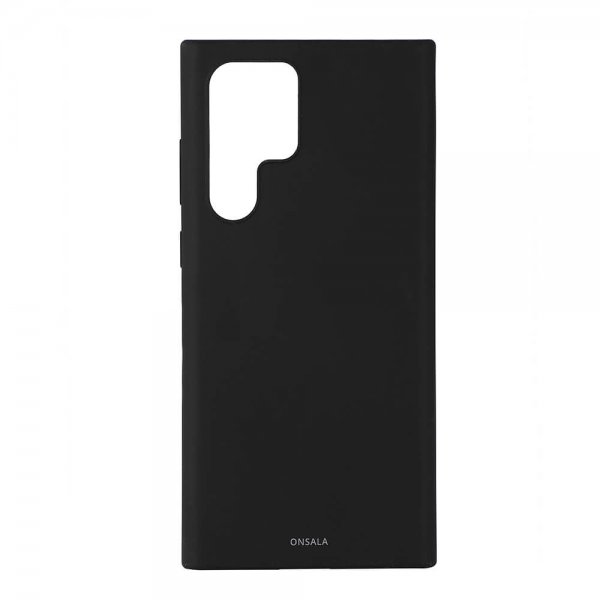 Onsala Samsung Galaxy S22 Ultra Skal Silikon Svart