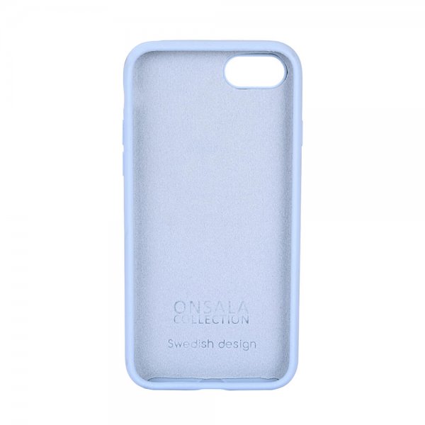Onsala iPhone 6/6S/7/8/SE Skal Silikon Light Blue