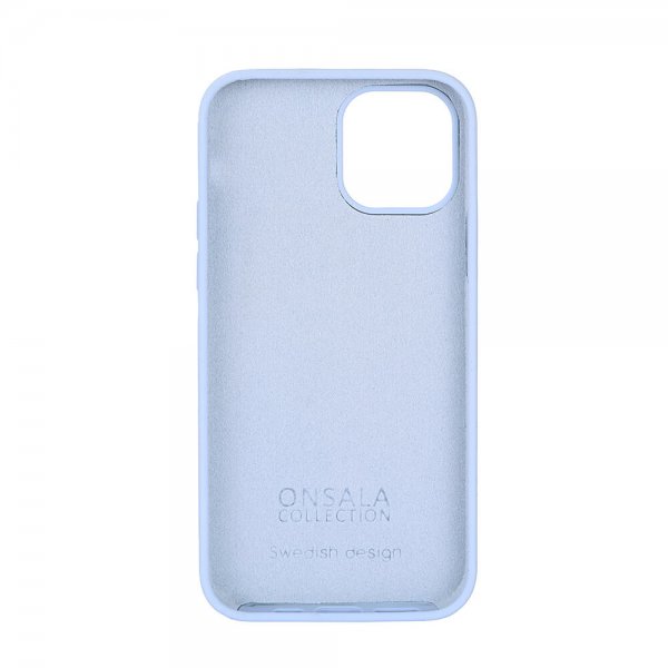 Onsala iPhone 12/iPhone 12 Pro Skal Silikon Light Blue