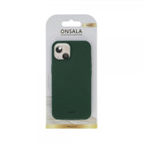 Onsala iPhone 13 Skal Silikon Olive Green