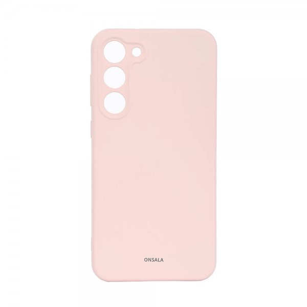 Onsala Samsung Galaxy S23 Plus Skal Silikon Chalk Pink