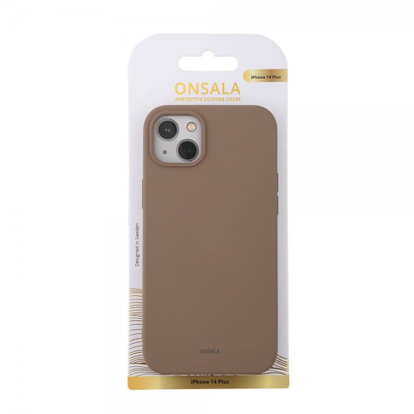 Onsala iPhone 14 Plus Skal Silikon Summer Sand