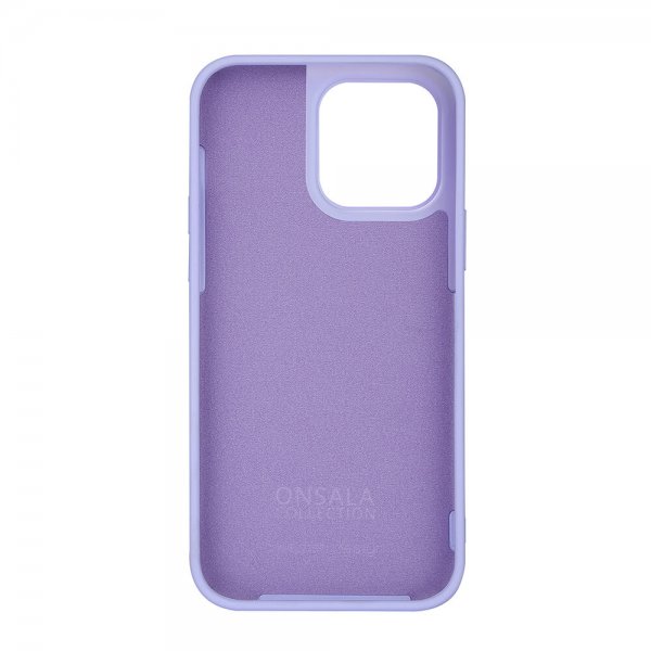 Onsala iPhone 14 Pro Max Skal Silikon Lila