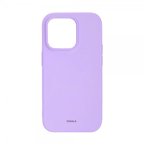 Onsala iPhone 13 Pro Skal Silikon Lila
