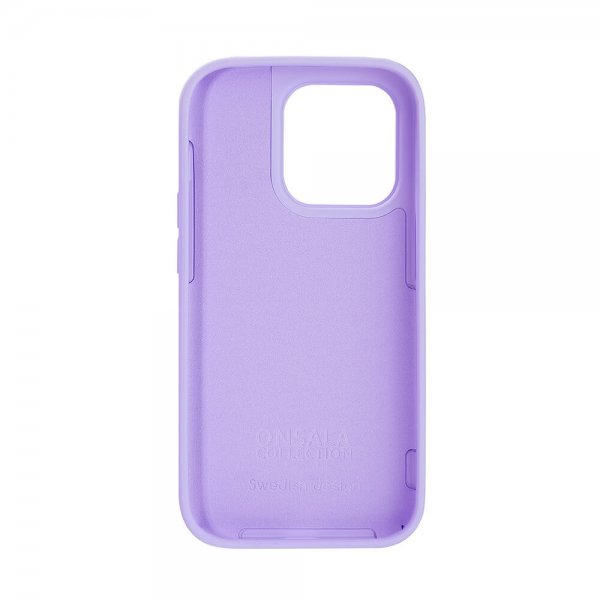 Onsala iPhone 13 Pro Skal Silikon Lila