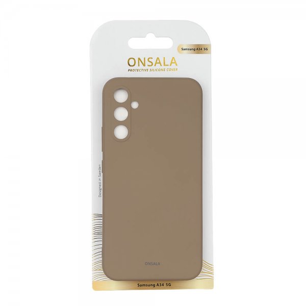 Onsala Samsung Galaxy A34 5G Skal Silikon Summer Sand